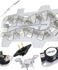 2026 Upgrade Dryer Heating Element For Dv42h5000ew A3, Dv45h7000ew A2, Dv48h7400ew A2 Replacement With 95 Percent Nickel Chrome Wire
