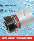 1000W Micro Hydroelectric Generator Water Turbine 220V Portable Power shown with stable working and easy to carry features