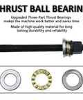 Upgraded Harmonic Balancer Installation Tool For GM 1997 Up V8 LS Engines Including LS1 LS2 LS3 LS4 LSX LSA LQ4 LQ9 with thrust ball bearing