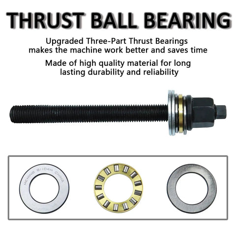 Upgraded Harmonic Balancer Installation Tool For GM 1997 Up V8 LS Engines Including LS1 LS2 LS3 LS4 LSX LSA LQ4 LQ9 with thrust ball bearing