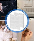 D360 True HEPA Replacement Filter For Winix D360 Air Purifier - 2 Pack, shown with smoke, pet, and hair illustrations