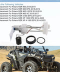 Fuel Pump Assembly Replacement For RZR 900 EPS And XP 1000 EPS Models 2014 2022 with mounting accessories displayed on table