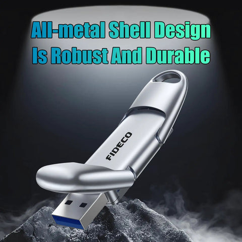 1TB Portable SSD With USB 3.2 Gen 2 Up To 1000 MBps USB A And USB C Ready For Any Setup Beast Speed Rugged Zinc Alloy