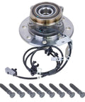 Front Right Wheel Bearing And Hub Assembly For 1998 1999 Dodge Ram 3500 Heavy Duty Four Wheel Drive Dual Rear Wheels OE standard components.
