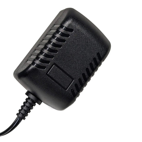 Close-up of OEM 20V Li Ion Battery Charger For Cordless Leaf Blowers And Lawn Gear ETL Certified 21V DC 0.5A Output