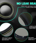 No leak seal details of Two-Set 3500lb Beefed-Up Trailer Bearing Kit For 1-3/8 To 1-1/16 Inch Axles, focus on lip design.