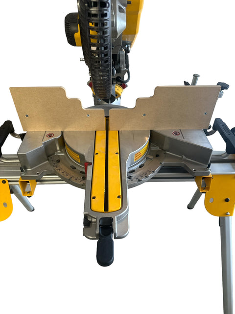 Zero Clearance Miter Saw Fence Upgrade For Sliding Compound Saws That Boosts Safety, Stability, And Cut Precision, Fits DHS780, DHS790