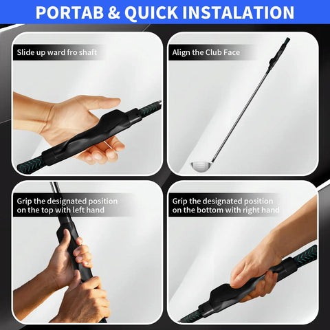 Grip Trainer for Correct Hand Position and Consistent Swing, Golf Training Aid and Practice Kit for Right Handed Players tutorial