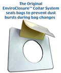 EnviroClosure collar system of Premium Replacement Vacuum Bags For Kenmore Type C Q 5055 50557 50558 And Panasonic Type C5