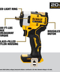 Boss Level 20 Volt Max Cordless Impact Driver And Impact Wrench Combo Kit featuring brushless motor and glass-filled nylon housing.