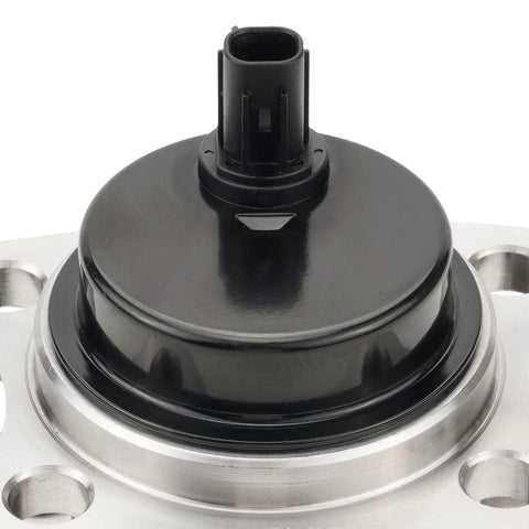 Close-up of Beefy Rear Wheel Hub Bearing Assembly 512370 Compatible With 2007 2014 Toyota Yaris, 2012 2019 Prius C, And 2013 Scion iQ, 4 Lug