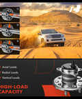 Two Pack Rear Wheel Bearing And Hub Assembly With ABS And 5 Lug Fit For Toyota Camry 2012 To 2017 And Avalon 2013 To 2018