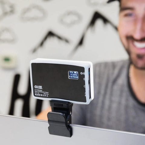 Video Conference Lighting Kit For Zoom And Live Streaming Level Up Your On Screen Presence With Adjustable Brightness Mount