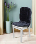 Upgrade Your Cozy Office Space With This Super Soft Heated Seat Cushion Plus Backrest For Fast Warming Comfort on a white chair.