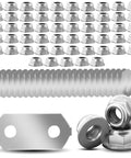 Fresh Nickel Plated Copper Bus Bars And Stainless Steel Nuts Kit For Hybrid Battery Modules Bolt Straight Up To 2004 To 2015 Toyota Prius Gen 2 3 includes stainless steel nuts and fastening hardware.