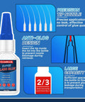Clear Glass Glue For Repair And Bonding, Heavy Duty Adhesive For Glass, Mirror And Acrylic, Waterproof, Heat Resistant, Anti Clog Cap, 30 Gram Pack with precision nozzle and anti-clog design.