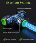 50Ft Drip Irrigation System Garden Watering Kit With 15 360 Degree Adjustable Copper Nozzles features excellent sealing
