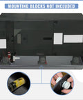 Heavy Duty HDPE HVAC Drain Pan Drip Tray For Electric Units AC And Heater Condensation Catcher Black 39.5 By 16.5 Inch Drip Pan