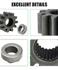 Steering Pinion Gear And Bushing Kit For MTD Cub Cadet Lawn Tractors LTX 1050 LT1046 showing gear and bushing details