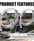 4 Inch V Band Clamp With T Bolt Stainless Steel Exhaust Clamp For Turbo Downpipes And Exhaust Systems overview image