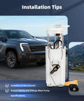 Fuel Pump Replacement E3521M Direct Fit Drop In For Buick Rendezvous And Pontiac Aztek 3.4L V6 2001 To 2004 Easy Install