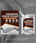 DIY Ready Concrete Crack Repair Sealant Kit For Driveways Patios And Walkways High Elasticity Waterproof Caulk 2 Pack