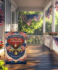250 Years America Garden Flag 12x18 Double Sided USA Patriotic Banner For 4th Of July Outdoor Decor Burlap Yard Flag With Eagle Design