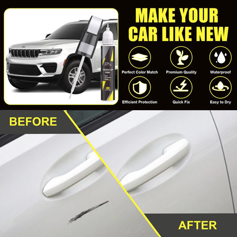 Bright White Jeep Touch Up Paint Kit 2 In 1 Scratch Remover And Color Matched Fix For Nicks And Chips On Grand Cherokee And Wrangler