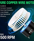 Upgraded 8832NA Blower Motor 100CFM Replacement For 8832N Series Exhaust Fans Pure Copper JA2B099N Quiet Heavy Duty