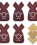 No Fuss Mouse Sander Sanding Pads Set, 50 Pack With 60 80 120 150 And 220 Grits, 12 Hole Hook And Loop Paper, displayed in a grid.