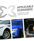 144 Piece Auto Body Shims Kit With Steel Slotted Washer Spacers For Precise Panel Alignment And Noise Reduction Pro Grade Gear For DIYers And Pros In Auto Shops Works On Sheet Metal Panels, steel shims for vehicles