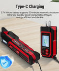 Rechargeable Circuit Breaker Finder With LCD Display And GFCI Outlet Tester, NCV Electric Tester And Circuit Tracer, Built In Flashlight