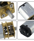Ultra Compact 6V Micro DC Geared Motor With 3mm Shaft For RC Cars Robots And DIY Toys 30 RPM Mini Metal Gear Reduction Motor