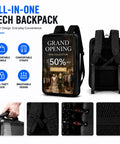 Hella Bright 21 5 Inch Lcd Backpack Mobile Ads Watertight Walkaround Digital Outdoor Campaign Marketing with comfortable straps.