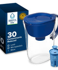 Everyday Elite Water Filter Pitcher Knocks Out 99 Percent Of Lead BPA Free 10 Cup Capacity Fridge Friendly Includes One Filter