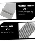 Professional Grade Heavy Duty Aluminum Alloy Furniture Lifter Tool Kit Featuring Anti Slip Leverage for drywall, showcasing triangular structure and non-slip surface.