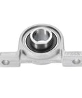 Front view of Six Pack Pillow Block Bearing Kit 15mm Bore Self Aligning Mounts With Zinc Alloy Inner Bearings And Cast Iron Housings
