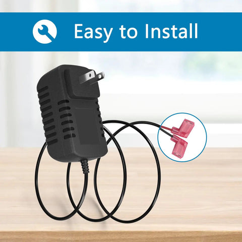 DC Power Transformer Replacement For Water Softeners 7351054 And 7337482 OEM Part Compatible With Kenmore GE Whirlpool Morton NorthStar EcoWater EcoPure And More Easy Plug And Play Power Adapter black wall plug with cord and connectors