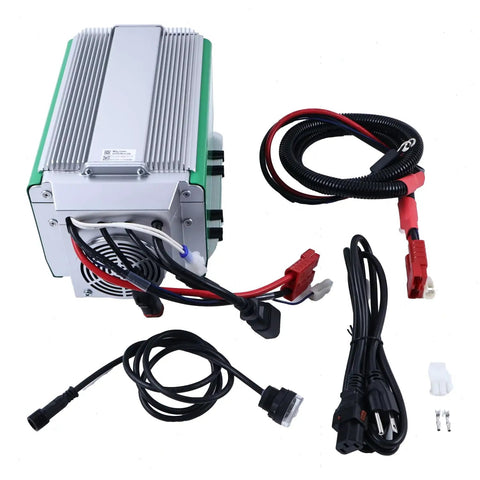 Kickstart Your Setup With This Heavy Duty 48V 30A Battery Charger Auto Cut Off X Led Display Replaces 128375GT 128375 For Genie Scissor Lifts And Booms