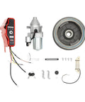 Electric Starter Kit For Honda GX390 13HP And GX340 11HP With Flywheel Plug And Play Starter Motor Key Switch Box Charging Coil