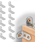 Anti Tip Furniture Anchors Set 24 Pieces Stainless Steel Wall Anchors For Baby Proofing And Home Safety installation example