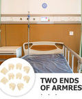 10 Piece Bedside Rail End Caps For Hospital Beds Decorative Safety Covers Cushion End Protectors for elderly and patients