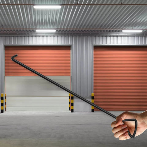 Two Piece 80 Centimeters Manhole Hook Lifter Set Heavy Duty Lifting Hooks For Manhole Covers And Storm Drains in hand