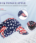 Three Pack 100 Percent Cotton Welding Cap For Men With Mesh Liner Sweat Wicking Breathable And Flame Resistant Welders Cap With Elastic Back Built For All Day Comfort in patriotic star and stripe pattern