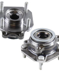 Front Wheel Bearing Hub Assembly 4 Lug For Nissan Sentra 2007 2012 Front Axle 2.0L Only Part 513297 High Quality Sealed Bearings
