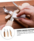 Top Shelf Steel Carving Knife Set Featuring Three Razor Drawknives And Heavy Duty Chisels used on timber for detailed carving projects.
