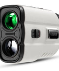 Golf Rangefinder With Slope Switch And Flag Pole Locking Vibration 800 Yard Range 6x Magnification Rechargeable Battery