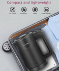Grab And Go 0.6L Electric Kettle For Travel Ultralight 1.34lb 600W Fast Boil Double Wall Stainless Steel Auto Shut Off in suitcase