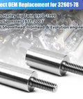 Stainless Steel Timer Plate Stand Off Kit With Screws And Washers For Shovelhead EVO Big Twin And Sportster Ironhead Evolution
