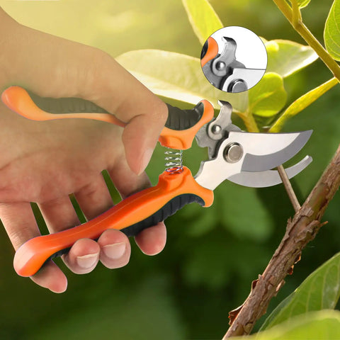 All In One Bonsai Tool Kit For Beginners With 20 Pcs Gardening Set Including 262 Feet Bonsai Wire 29.5 Inch By 29.5 Inch Plant Repotting Mat Leather Bag Bonsai Scissors Pruning Shears Leaf Cutters Shovel Rake Brush Gifts For Women, pruning shears cutting bonsai branch